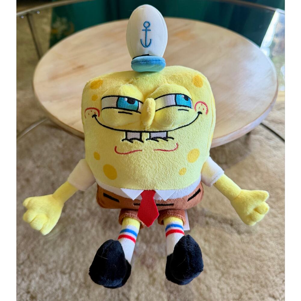 Nickelodeon SpongeBob SquarePants Smiling Meme 10”  Plush Toy